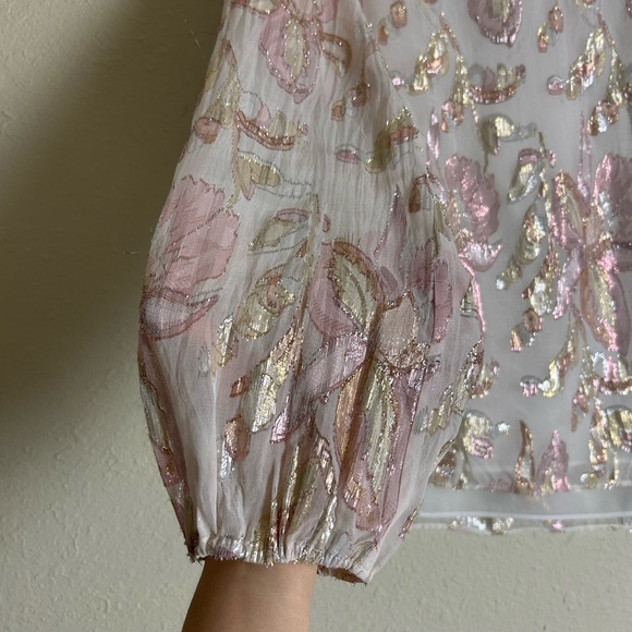 Lilly Pulitzer Women's Giana Silk Top - Picture 6 of 10